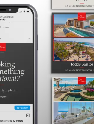 The Agency Los Cabos Social Media